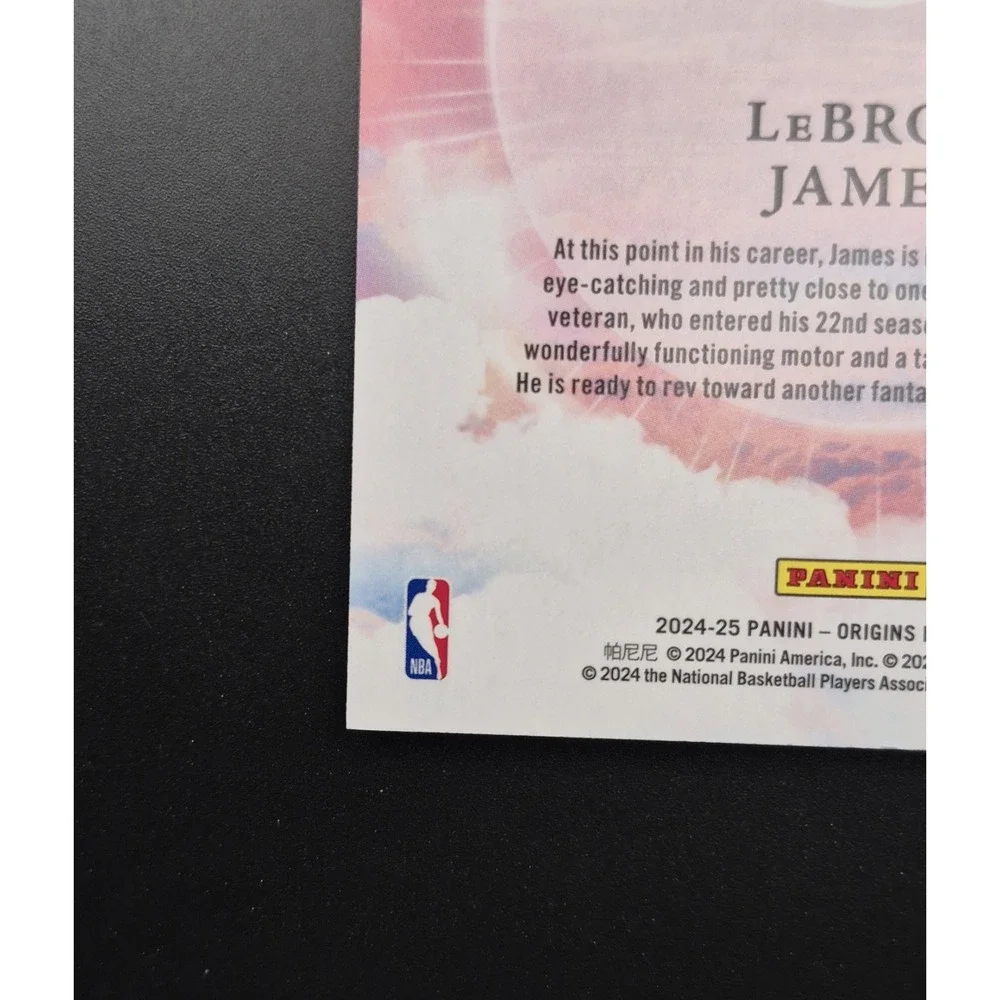 2024-25 Panini Orgins LeBron James #20 Euphoria Los Angeles Lakers MVP